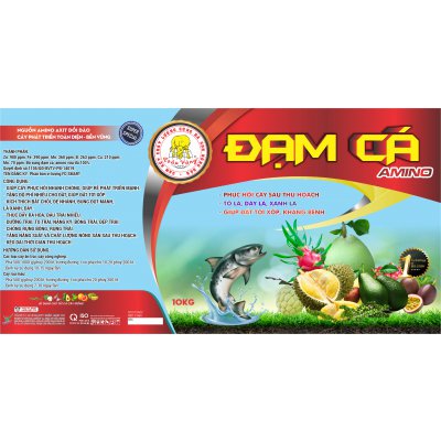 ĐẠM CÁ AMINO (10KG)