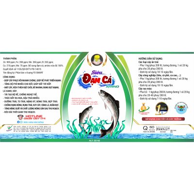 ĐẠM CÁ AMINO 20KG