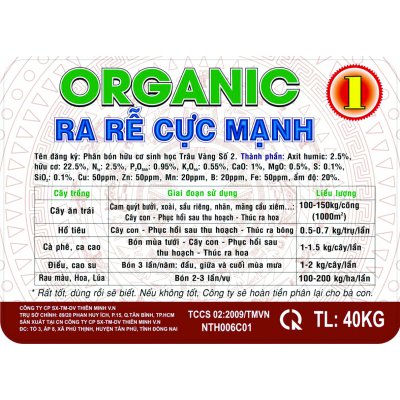 RA RỄ CỰC MẠNH (40KG)