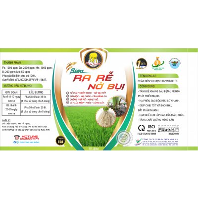 SIÊU RA RỄ NỞ BỤI - 500ml